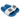 Personalisierte Badelatschen mit Wunschlogo #farbe_blau