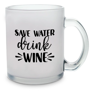 Safe water drink wine - Glastasse 