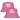 Voll Hübsch / Hübsch voll - 2er Set Fischerhut #farbe_pink