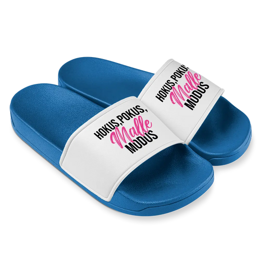 Hokus Pokus Malle Modus - Badelatschen #farbe_blau