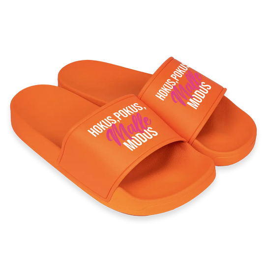 Hokus Pokus Malle Modus - Badelatschen #farbe_orange