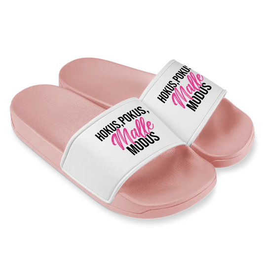 Hokus Pokus Malle Modus - Badelatschen #farbe_rosa
