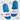 Ich hab ein Delfin in meiner Bauchtasche - Badelatschen #farbe_blau