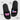 Ich hab ein Delfin in meiner Bauchtasche - Badelatschen #farbe_schwarz