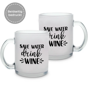 Safe water drink wine - Glastasse 