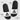 Queen - Badelatschen #farbe_schwarz-weiss