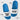 Ich bin auch dabei - Badelatschen Personalisiert #farbe_blau