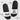 Chill mal dein Leben - Badelatschen #farbe_schwarz-weiss