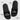 Personalisierte Badelatschen #farbe_schwarz