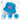 Ich hab ein Delfin in meiner Bauchtasche - Fischerhut #farbe_blue