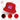 Ich hab ein Delfin in meiner Bauchtasche - Fischerhut #farbe_red