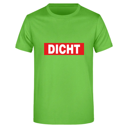 Dicht  - Herren T-Shirt Farbe Grün