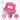 Hacke Dicht - 2er Set Fischerhut #farbe_pink