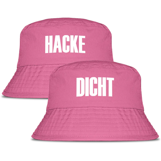 Hacke Dicht - 2er Set Fischerhut #farbe_pink