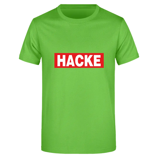 Hacke  - Herren T-Shirt Farbe Grün