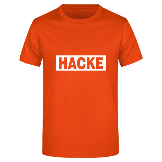 Hacke  - Herren T-Shirt Farbe Orange