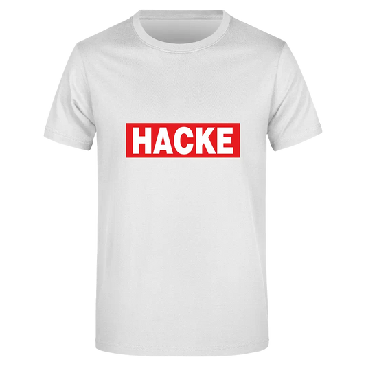 Hacke  - Herren T-Shirt Farbe Weiss