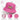 Die Schöne und das Bier - Fischerhut #farbe_pink