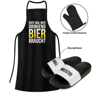 Rate mal wer dringend Bier braucht Set #farbe_schwarz-weiss