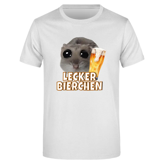 Lecker Bierchen  - Herren T-Shirt Farbe Weiss