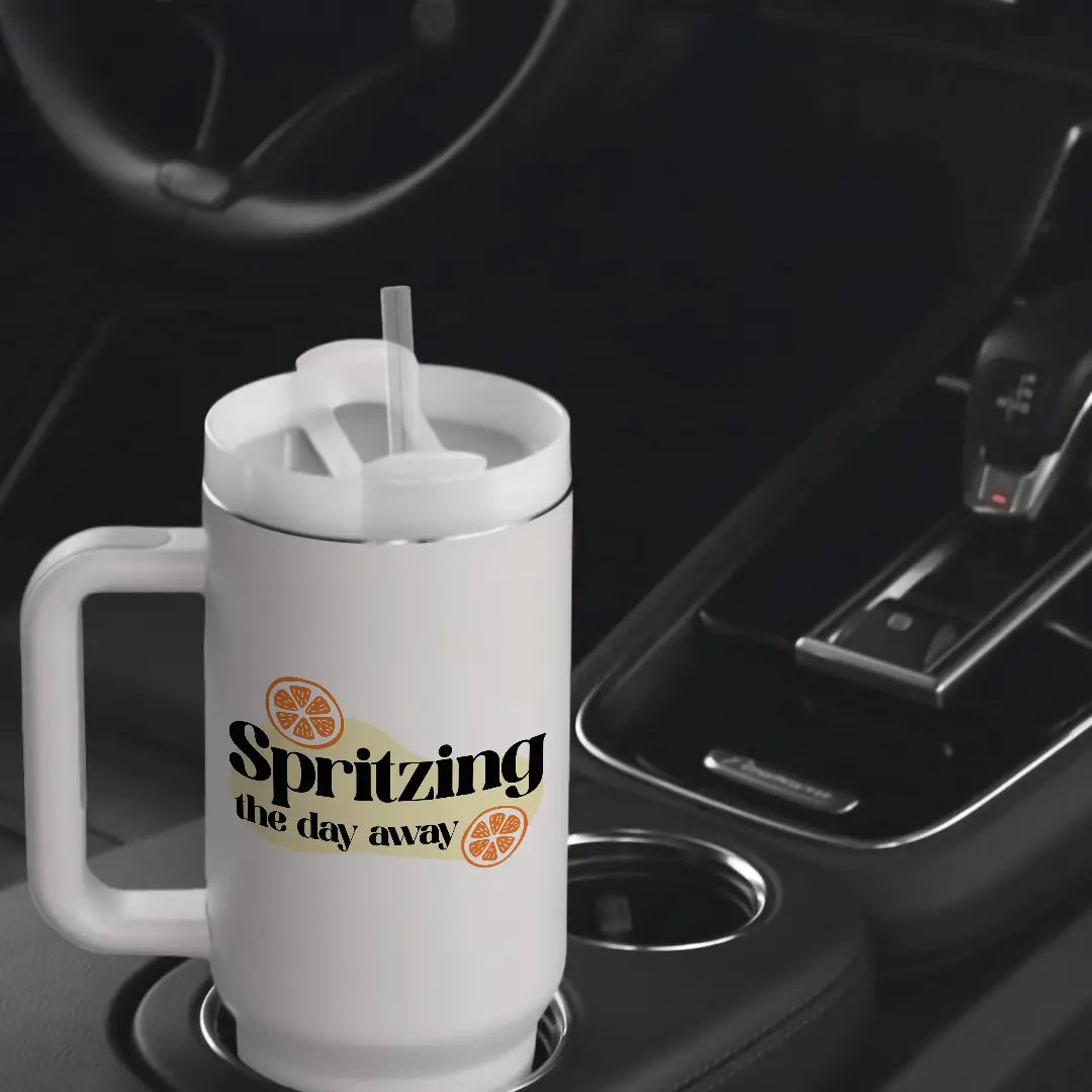 Spritzing the day away - Thermobecher