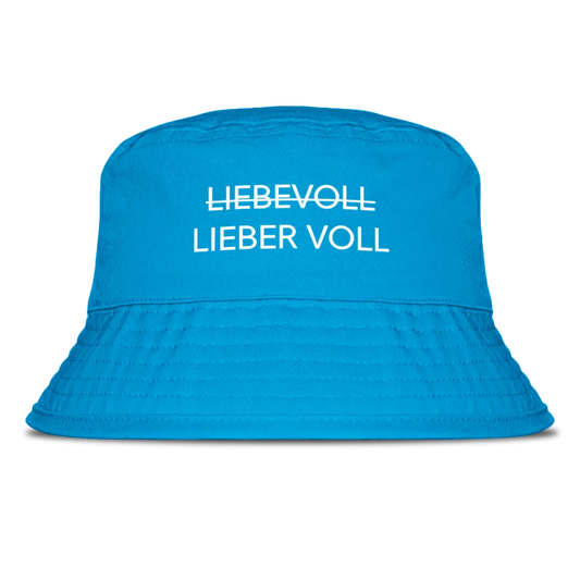 Lieber Voll - Fischerhut #farbe_blue