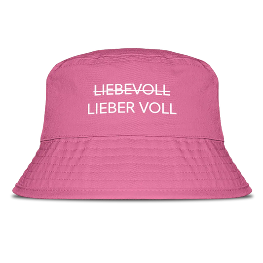 Lieber Voll - Fischerhut #farbe_pink