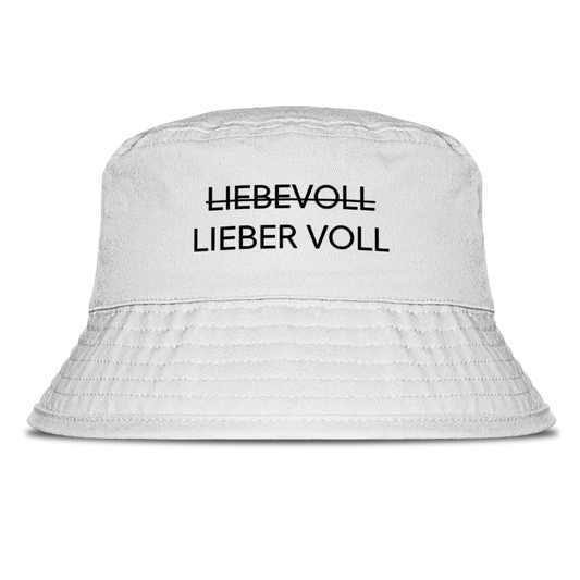Lieber Voll - Fischerhut #farbe_white