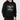 Konfetti im Herzen - Unisex Kapuzenpullover Hoodie Farbe Schwarz