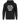 Ich bin nur zum saufen hier - Unisex Kapuzenpullover Hoodie Farbe Schwarz