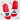 Hacke Dicht ist pflicht - Badelatschen #farbe_rot