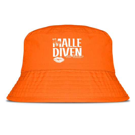 Malle Diven On Tour - Fischerhut #farbe_orange