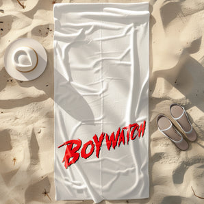 Boywatch - Hochwertiges Badetuch
