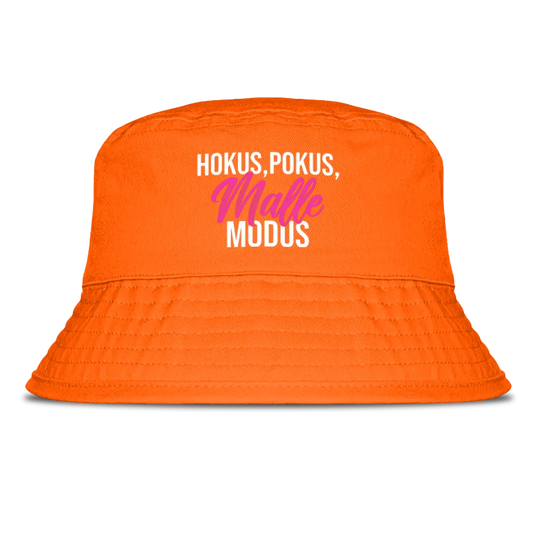 Hokus Pokus Malle Modus - Fischerhut #farbe_orange