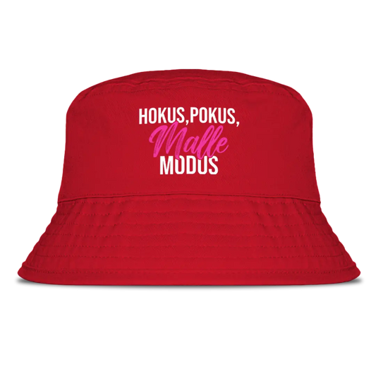 Hokus Pokus Malle Modus - Fischerhut #farbe_red