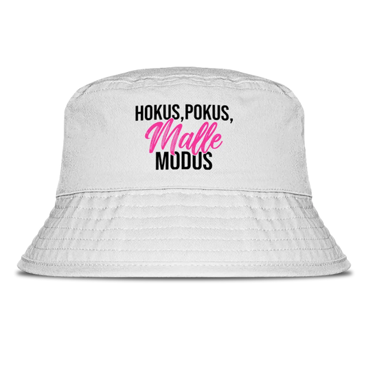 Hokus Pokus Malle Modus - Fischerhut #farbe_white