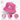 Dies Das Ananas - Fischerhut #farbe_pink