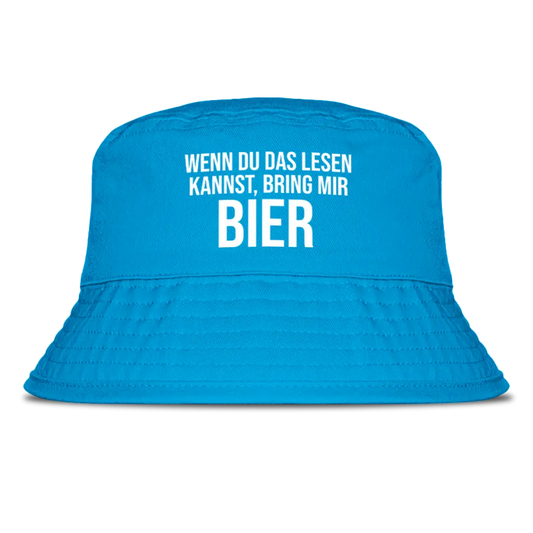 Bring mir Bier - Fischerhut #farbe_blue