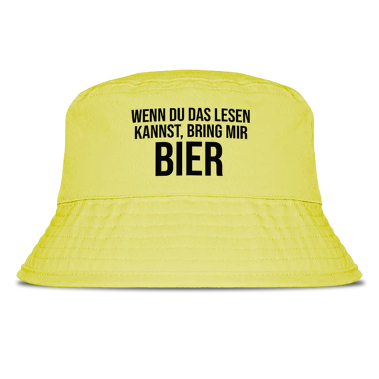 Bring mir Bier - Fischerhut #farbe_yellow