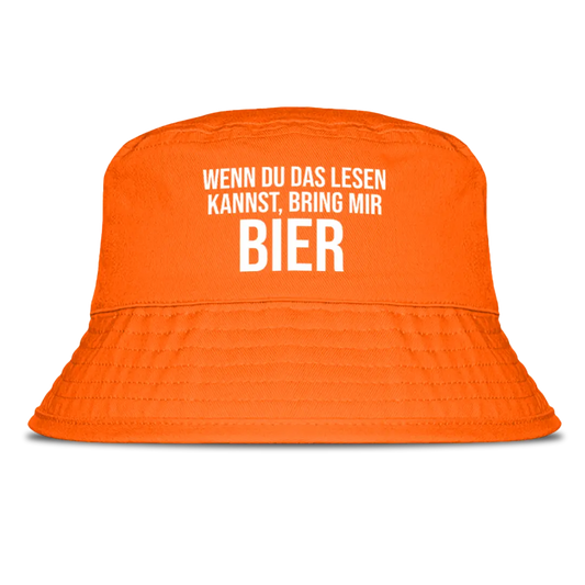 Bring mir Bier - Fischerhut #farbe_orange