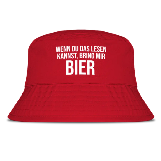 Bring mir Bier - Fischerhut #farbe_red