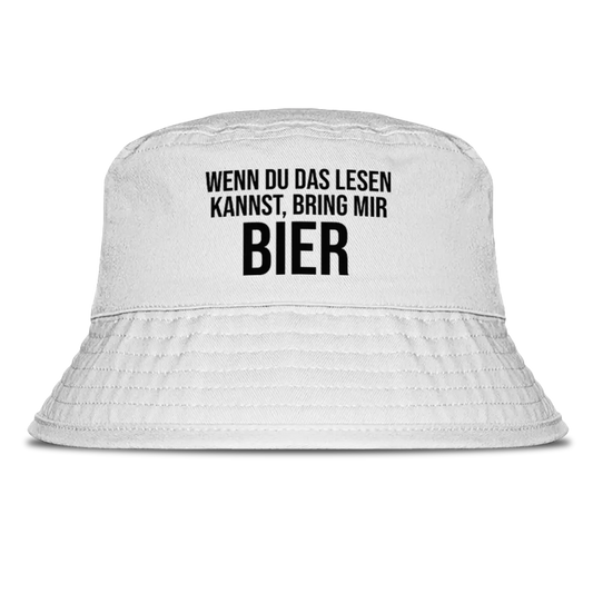 Bring mir Bier - Fischerhut #farbe_white