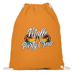 Malle Party Crew - Baumwoll Gymsac-20