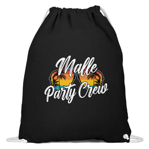 Malle Party Crew - Baumwoll Gymsac-16