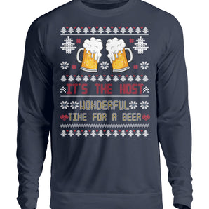 Wonderful time for a beer - Unisex Pullover-1698