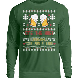 Wonderful time for a beer - Unisex Pullover-833