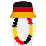 Deutschland - Fischerhut & Blumenkette Set