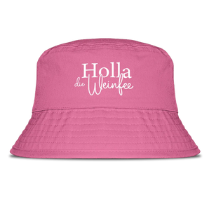 Holla die Weinfee - Fischerhut #farbe_pink