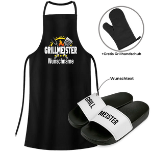 Grillmeister Set #farbe_schwarz-weiss