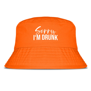 Sorry I'm Drunk - Fischerhut #farbe_orange